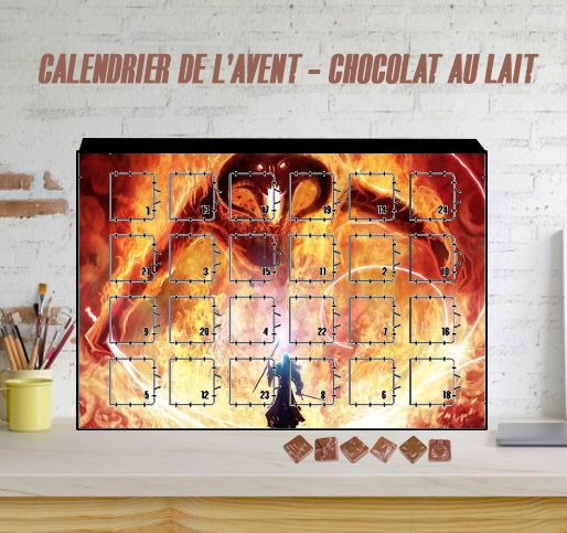 Calendrier de l'avent Dragon Joke Red bull white - Sacs & Accessoires