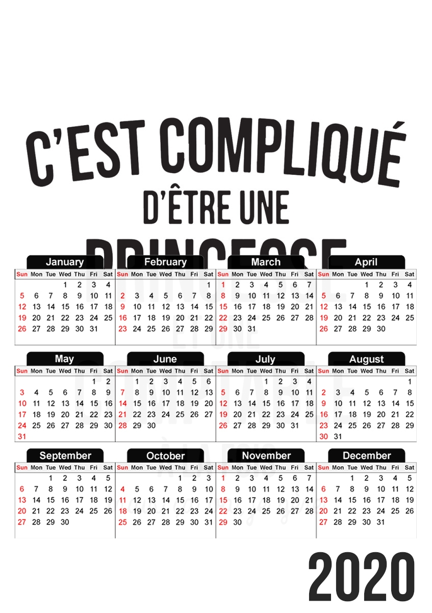 Calendrier de l'avent Princesse et comptable white - Sacs & Accessoires