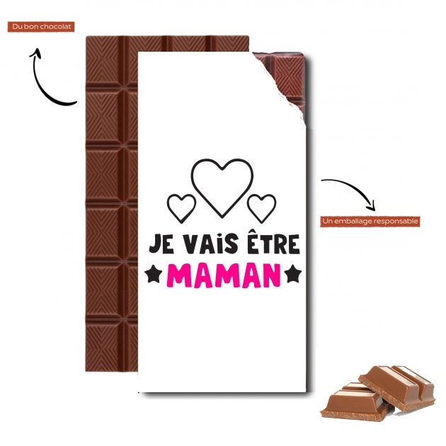 Tablette chocolat personnalisée - fête des mères