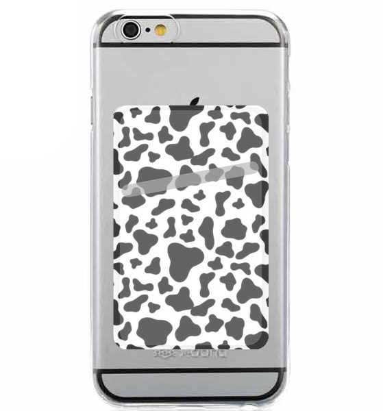 Porte Carte adhésif pour smartphone Cow Pattern - Vache