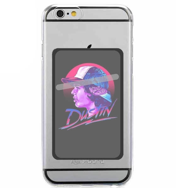 Porte Carte adhésif pour smartphone Dustin Stranger Things Pop Art