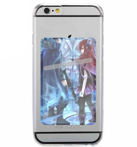 Porte Carte adhésif pour smartphone Erza x Jellal