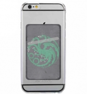 Porte Carte adhésif pour smartphone Flag Dragon House Green