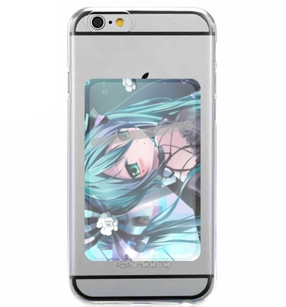 Porte Carte adhésif pour smartphone Hatsune Miku Sadness