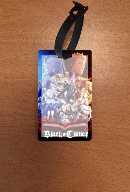 Attache adresse pour bagage Black Clover