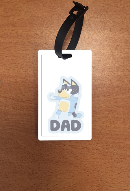 Attache adresse pour bagage Bluey Dad