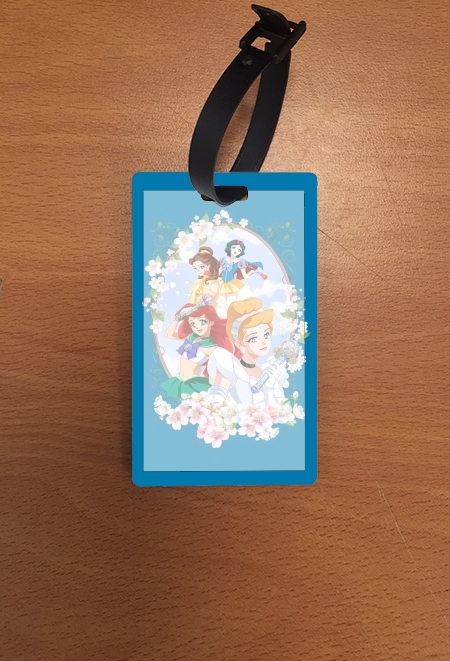 Attache adresse pour bagage Disney Princess Feat Sailor Moon