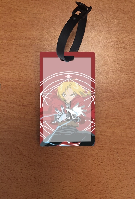 Attache adresse pour bagage Edward Elric Magic Power