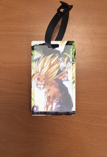 Attache adresse pour bagage Gohan versus Cell