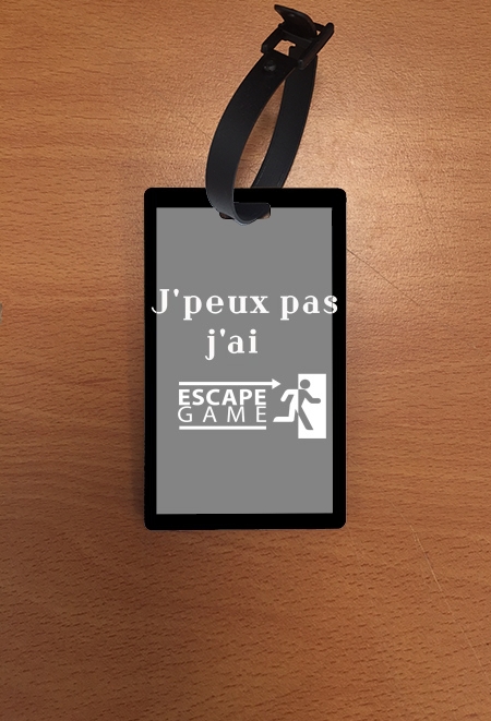 Attache adresse pour bagage Je peux pas j'ai escape game