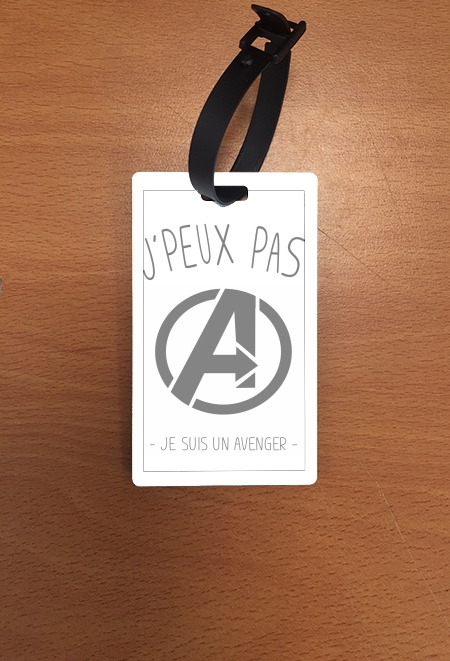 Attache adresse pour bagage Je peux pas je suis un Avenger