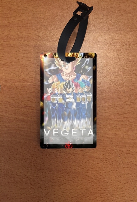 Attache adresse pour bagage Vegeta Prince of destruction