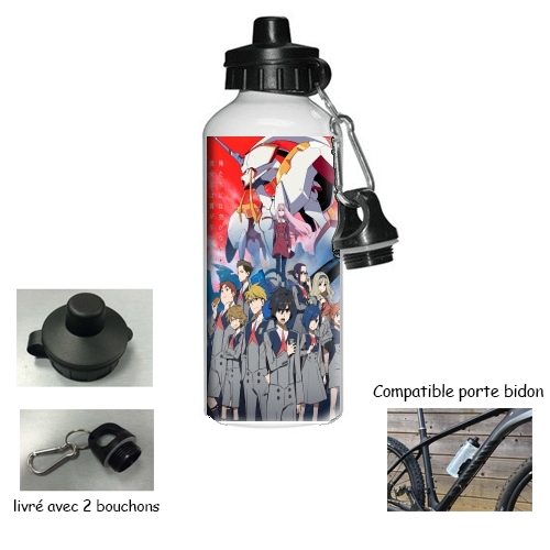 Gourde vélo darling in the franxx