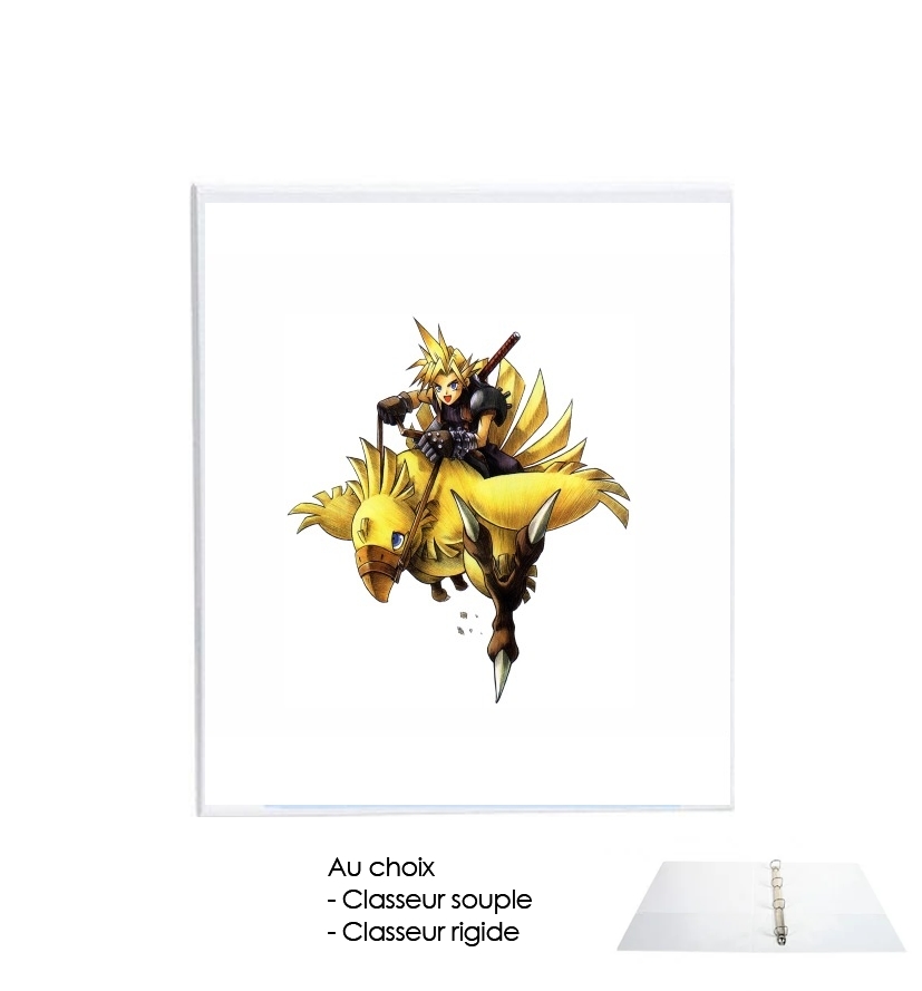 Classeur Rigide Chocobo and Cloud