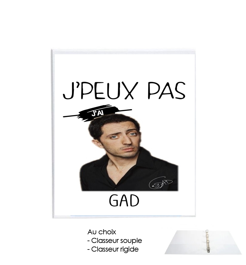 Classeur Rigide Je peux pas j'ai Gad Elmaleh