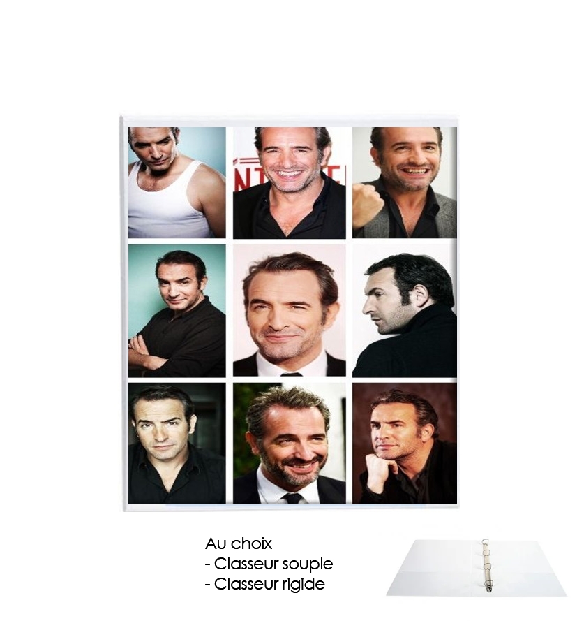 Classeur Rigide Jean Dujardin collage