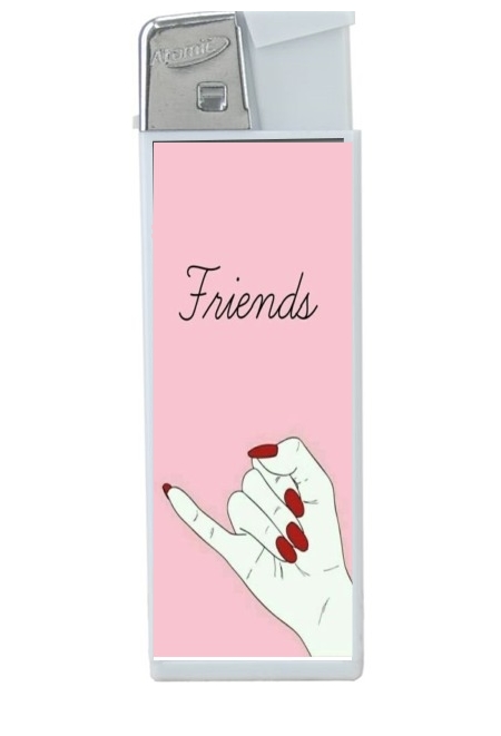 Briquet BFF Best Friends Pink Friends Side