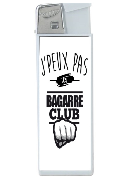 Briquet Je peux pas j'ai bagarre