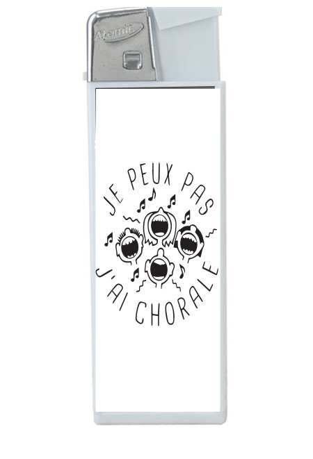 Briquet Je peux pas j'ai chorale