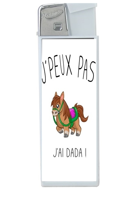 Briquet Je peux pas j'ai Dada