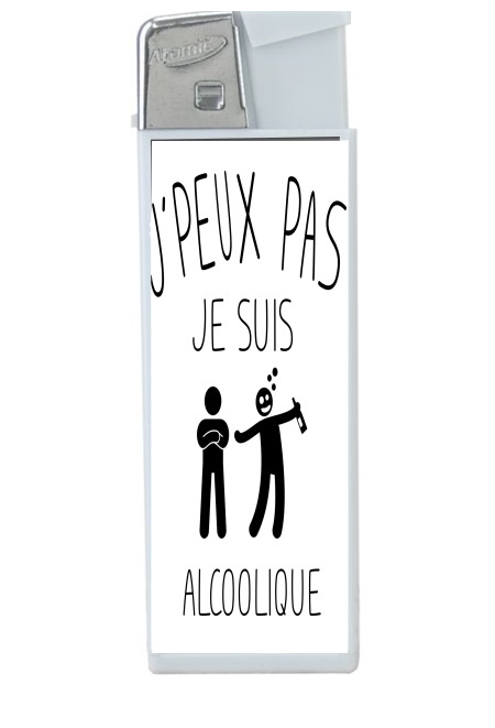 Briquet Je peux pas je suis alcoolique