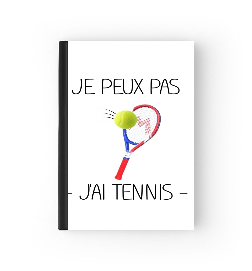 Cahier Je peux pas j'ai tennis