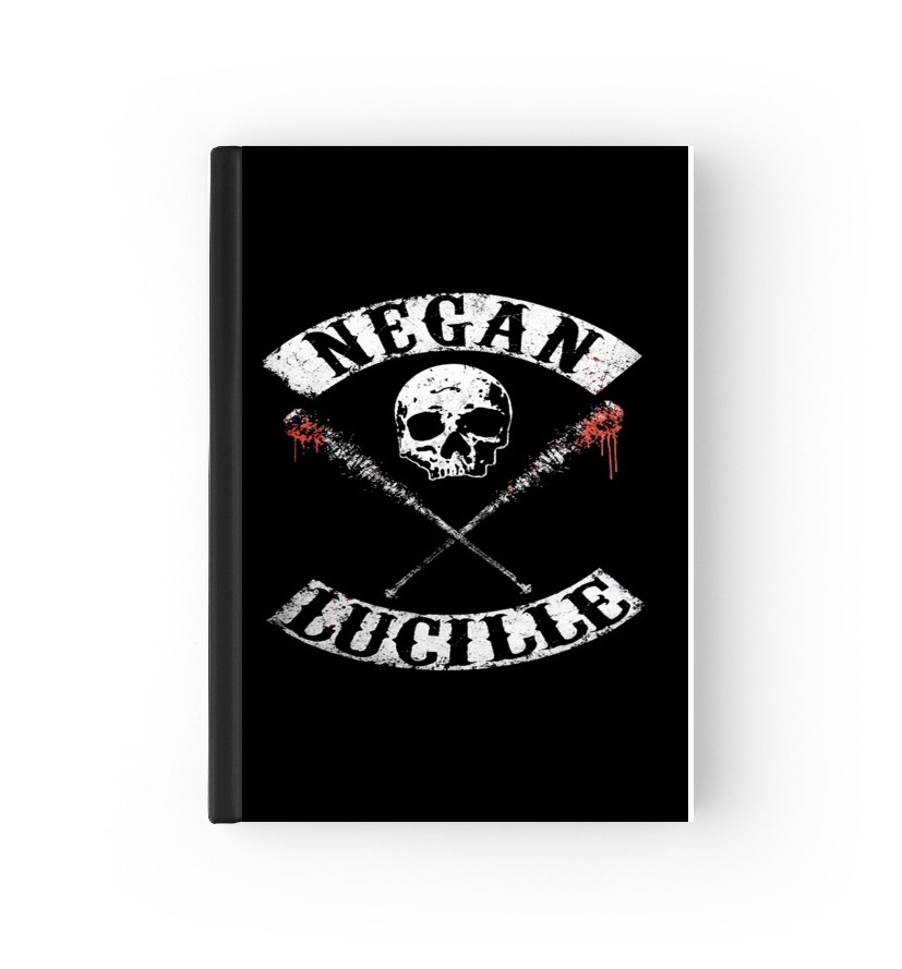 Cahier Negan Skull Lucille twd