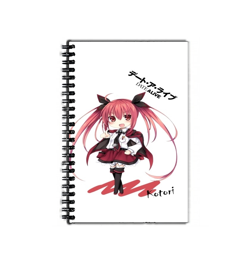 Cahier de texte Date A Live Kotori Anime 