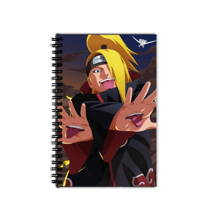 Cahier de texte Deidara Art Angry