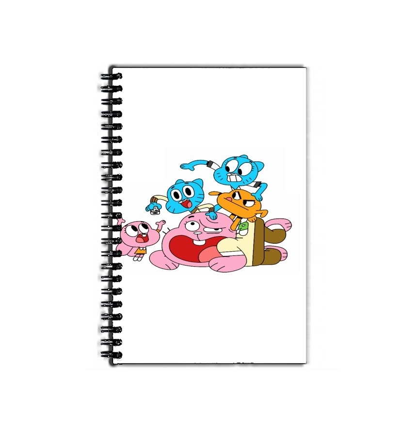 Cahier de texte le monde incroyable de gumball