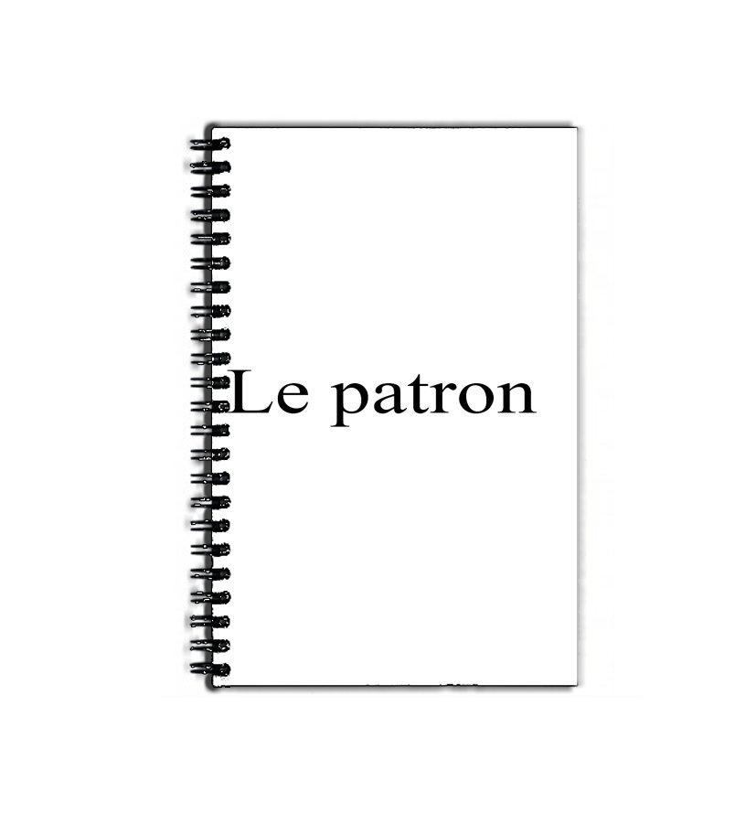 Cahier de texte Le patron