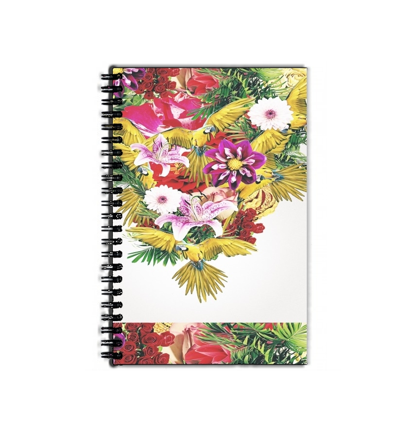 Cahier de texte Parrot Floral