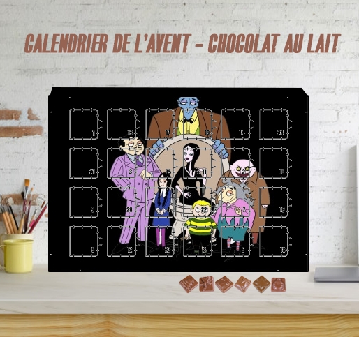 Calendrier de l'avent addams family