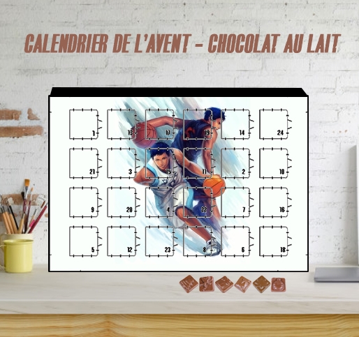 Calendrier de l'avent Aomine Basket Kuroko Fan ART