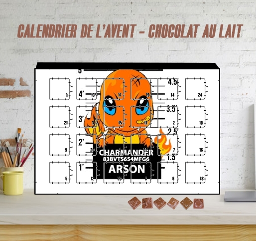 Calendrier de l'avent Charmander Jail