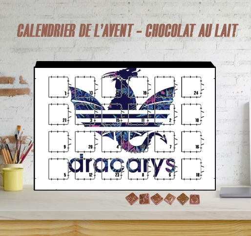 Calendrier de l'avent Dracarys Floral Blue