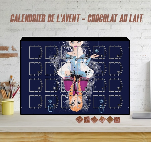 Calendrier de l'avent Frozen card