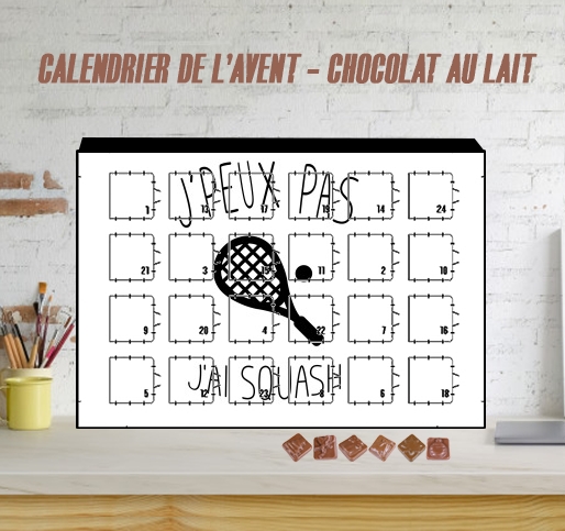 Calendrier de l'avent Je peux pas j'ai squash