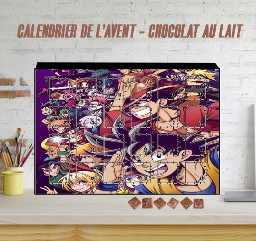 Calendrier de l'avent Jump Heroes