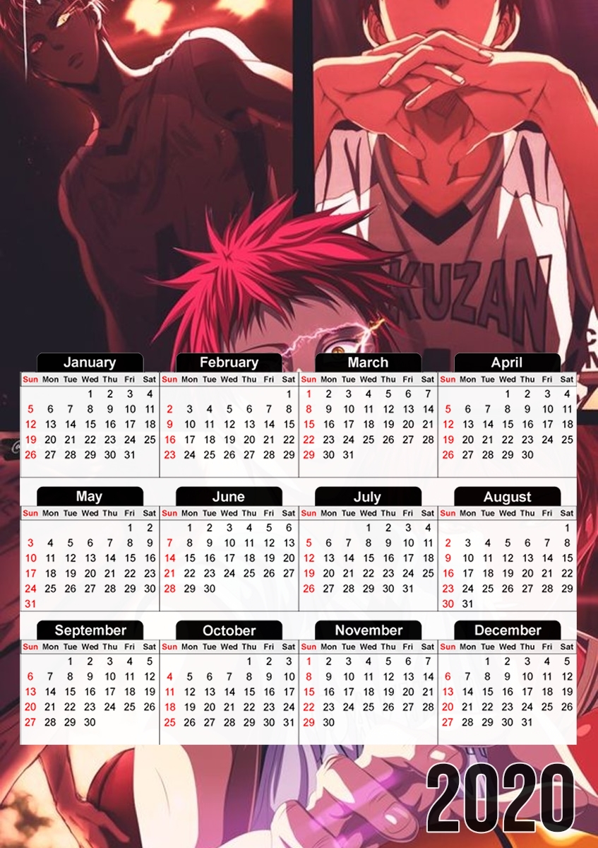 Calendrier Akashi Seijuro emperor eyes