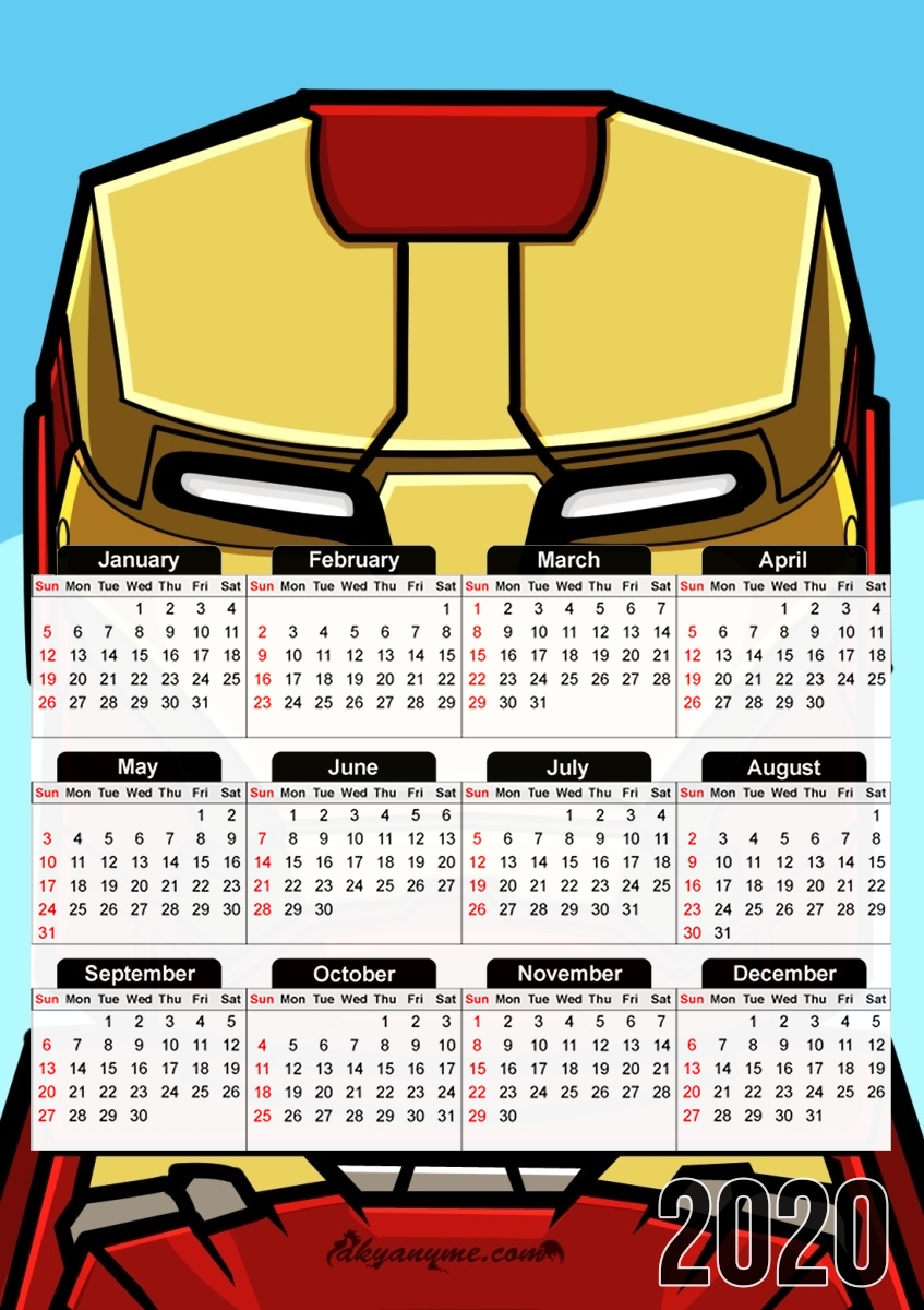 Calendrier Bricks Ironman