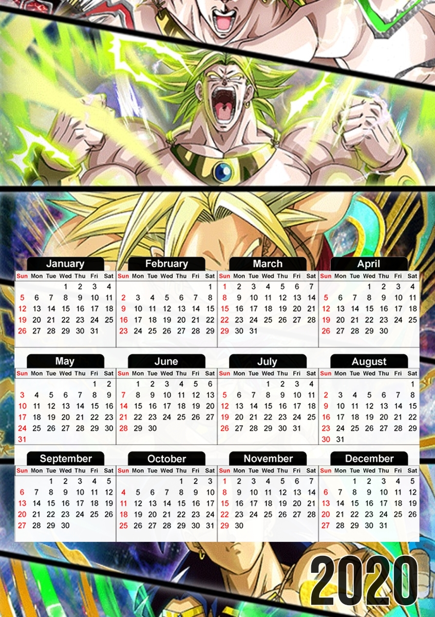 Calendrier Broly Evolution