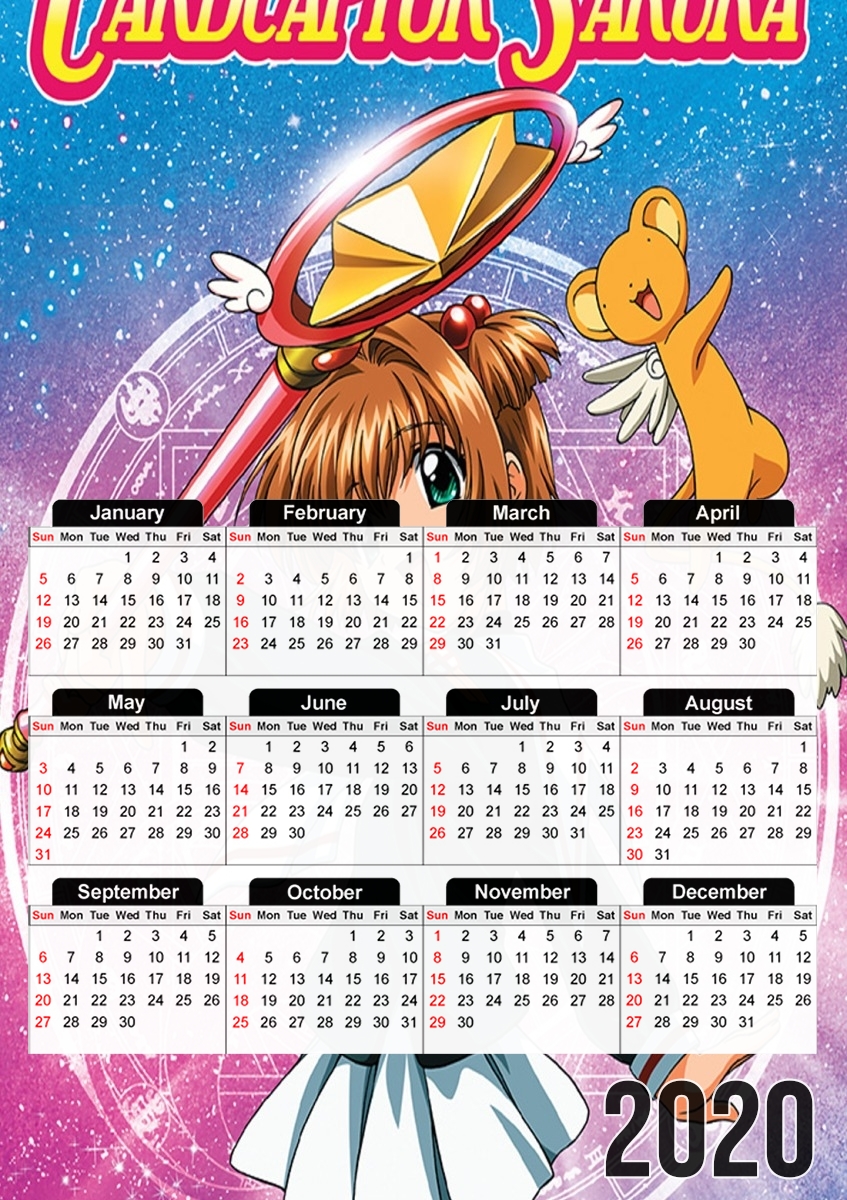 Calendrier Card Captor Sakura