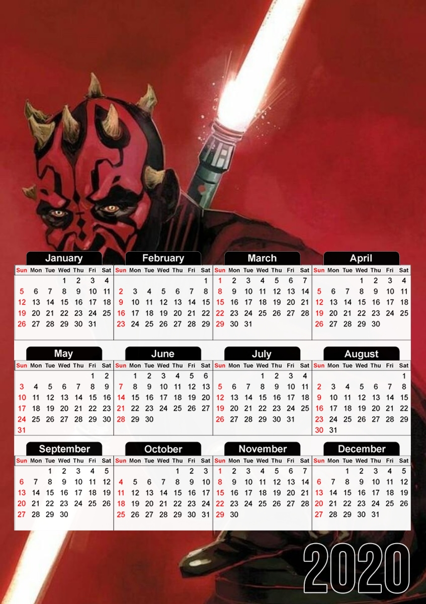 Calendrier Dark Maul