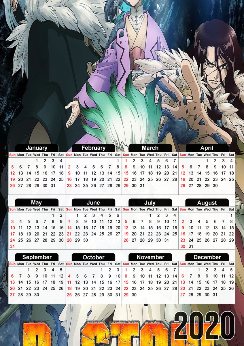 Calendrier Dr Stone Season2