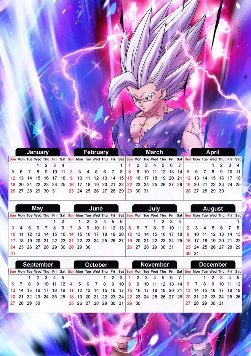 Calendrier Gohan beast