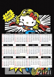 Calendrier Hello Kitty X Heroes