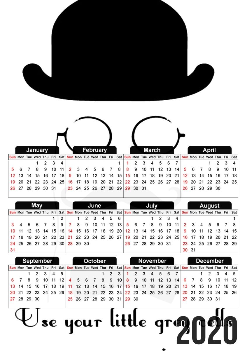 Calendrier Hercules Poirot Quotes