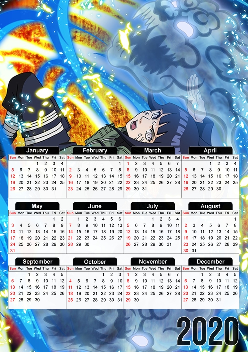 Calendrier Hinata Angry