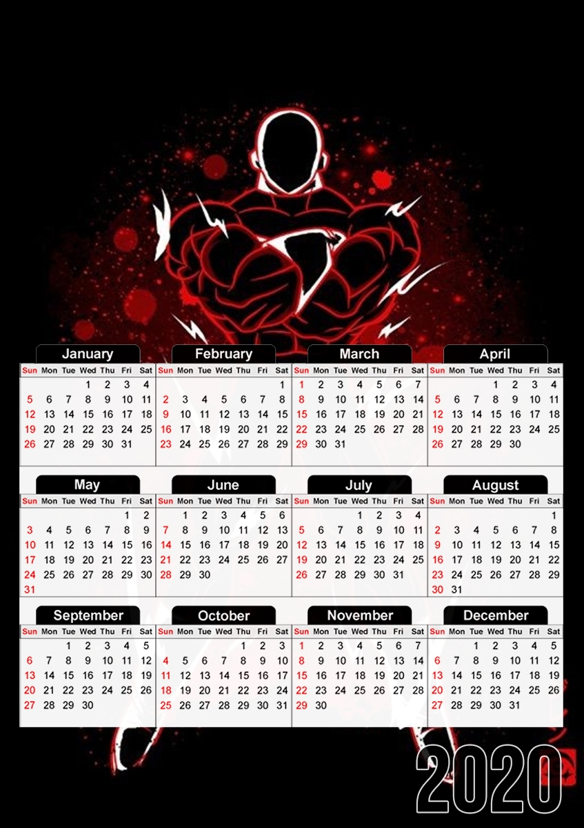 Calendrier Jiren Art